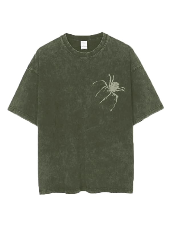 EMMIOL Mens Y2k Baggy Shirts Graphic Tees Oversized Crew Neck Short Sleeve Streetwear Tshirts Summer Tops 2025