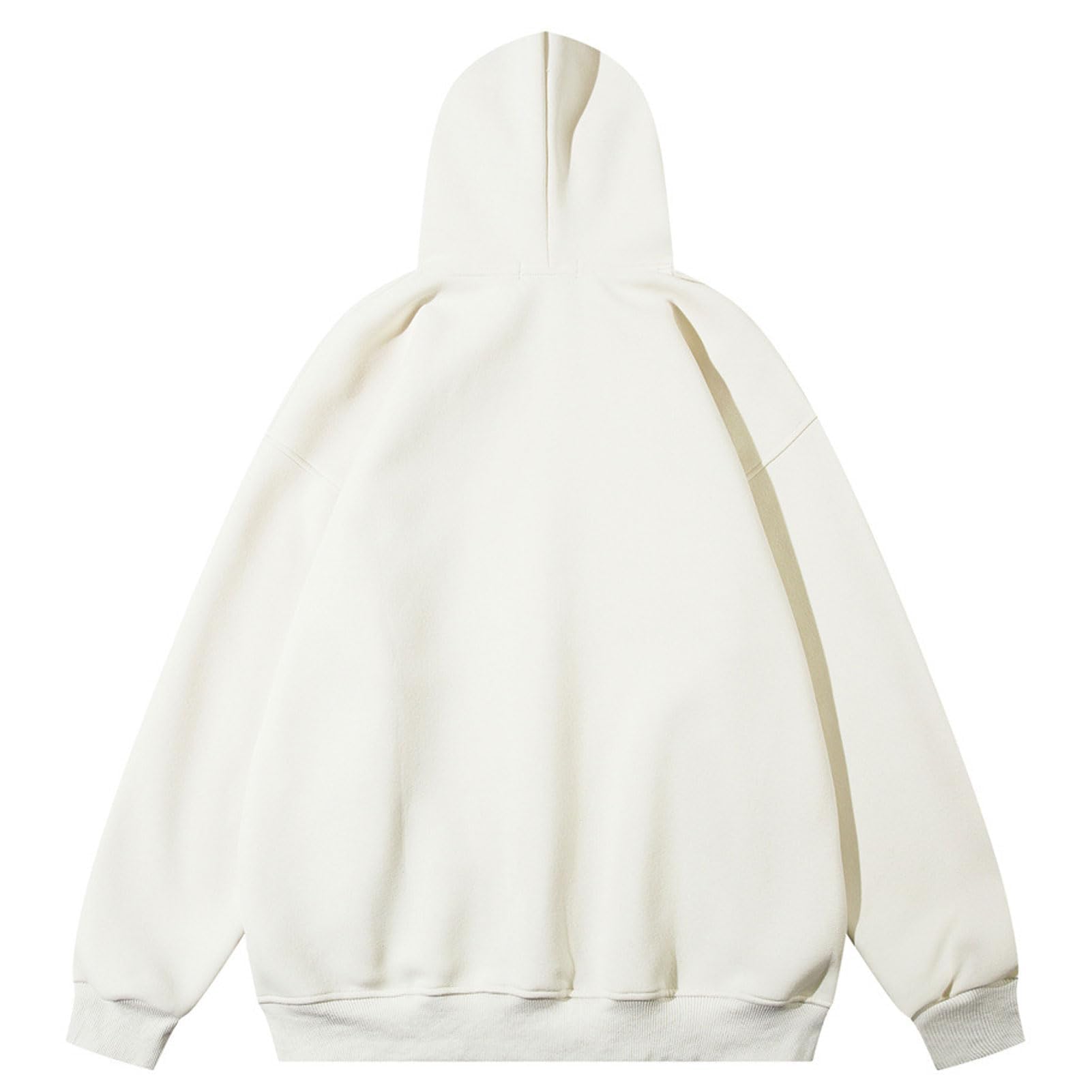 YEOU Men's Fashion Pullover Hoodie Sweatshirt Fleece Y2K Harajuku Hip Hop Streetwear Casual Sweatshirt Hooded