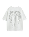 EMMIOL Mens Y2k Baggy Shirts Graphic Tees Oversized Crew Neck Short Sleeve Streetwear Tshirts Summer Tops 2025