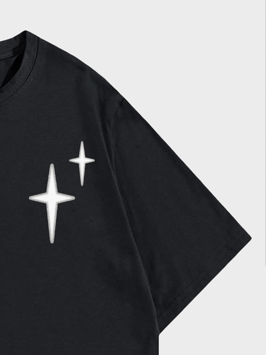 Verdusa Men's Letter Graphic Drop Shoulder T Shirts Casual Round Neck Tee Top