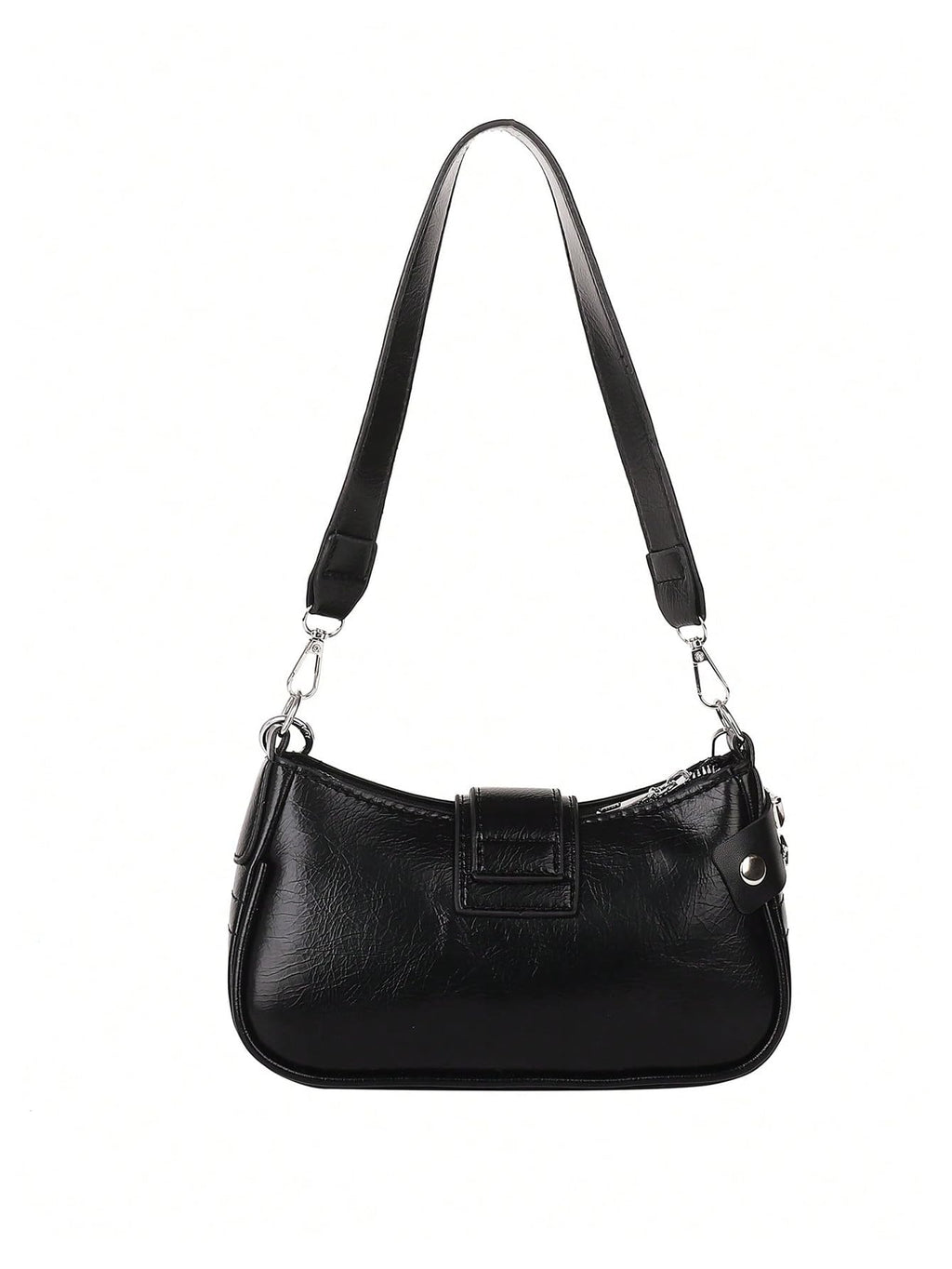 Verdusa Women's Y2k Star Embroidery Shoulder Bag Mini Chain Hobo Handbag Purses