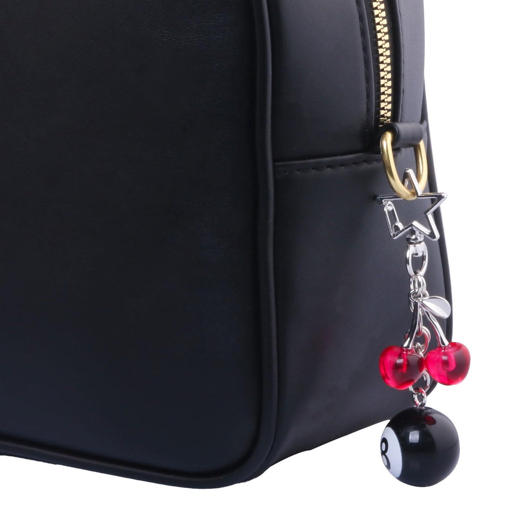 8 Ball Dice Charm Keychain - Cute Bag Purse Handbag Accessories - Y2K Aesthetic Key Chain for Women Men