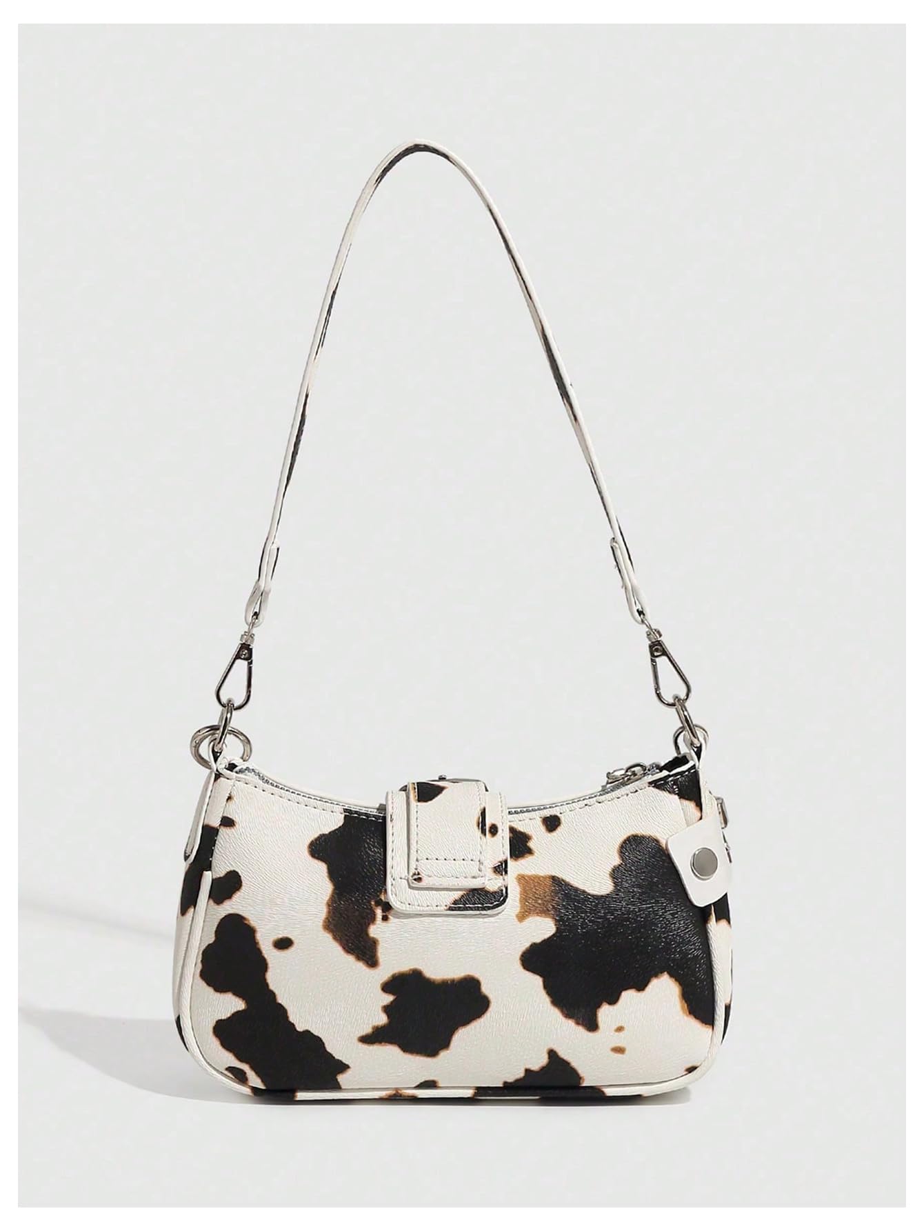 Verdusa Women's Y2k Star Embroidery Shoulder Bag Mini Chain Hobo Handbag Purses
