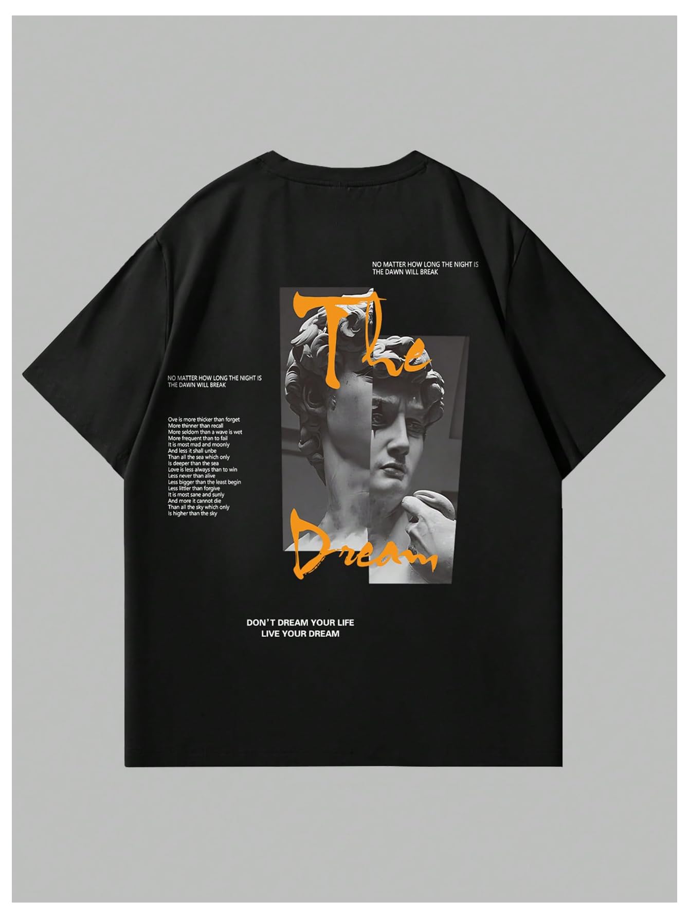 Men's 4 Piece Y2K Graphic Tees Short Sleeve Casual Crew Neck Summer Cool T-Shirts Top
