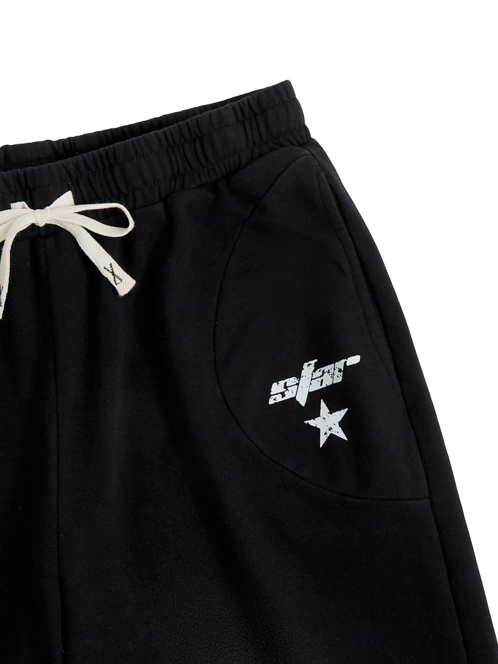 SOLY HUX Men's Y2k Baggy Sweatpants Straight Leg Drawstring Elastic Waist Hip Hop Casual Pants Streetwear