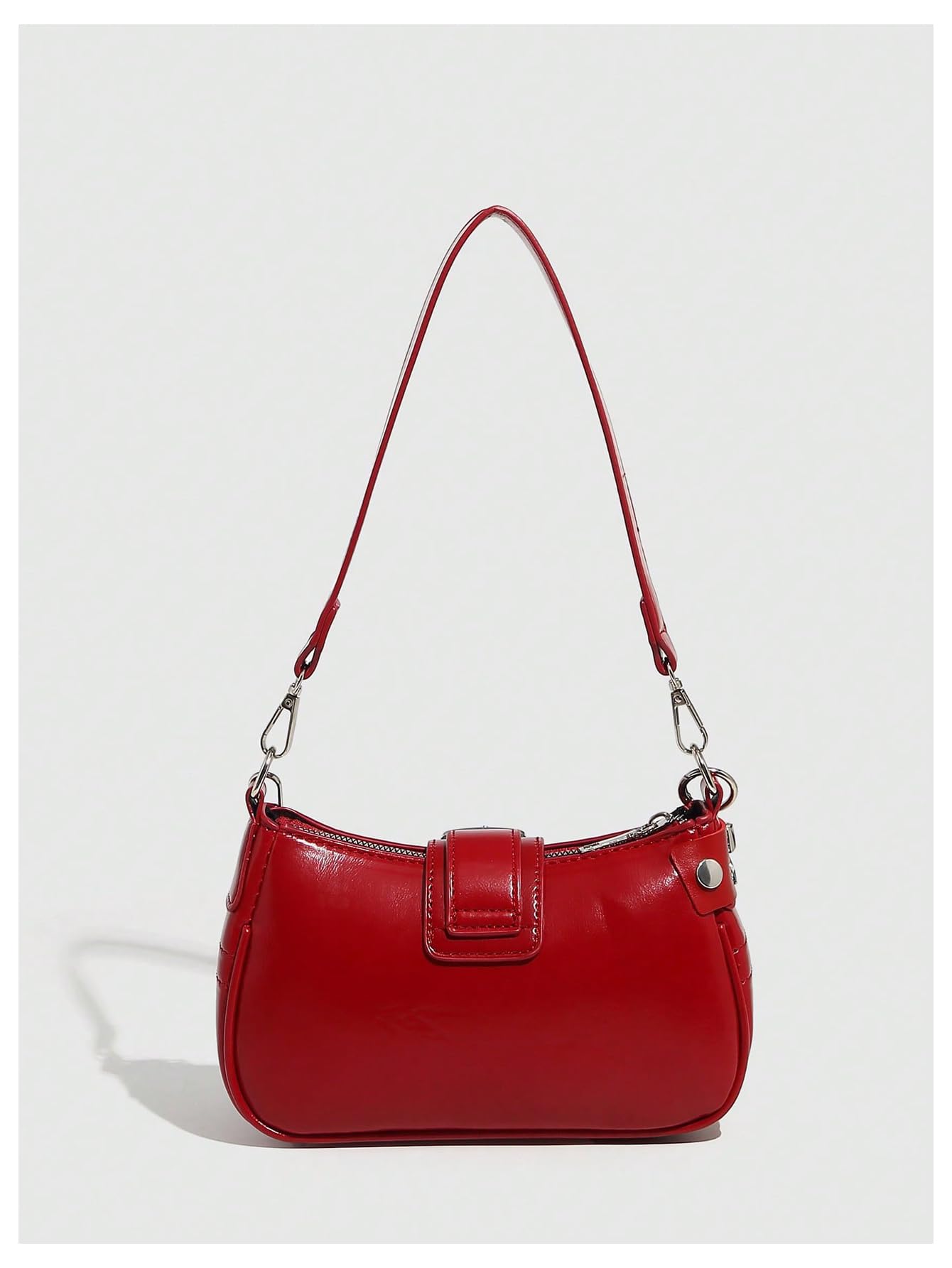 Verdusa Women's Y2k Star Embroidery Shoulder Bag Mini Chain Hobo Handbag Purses