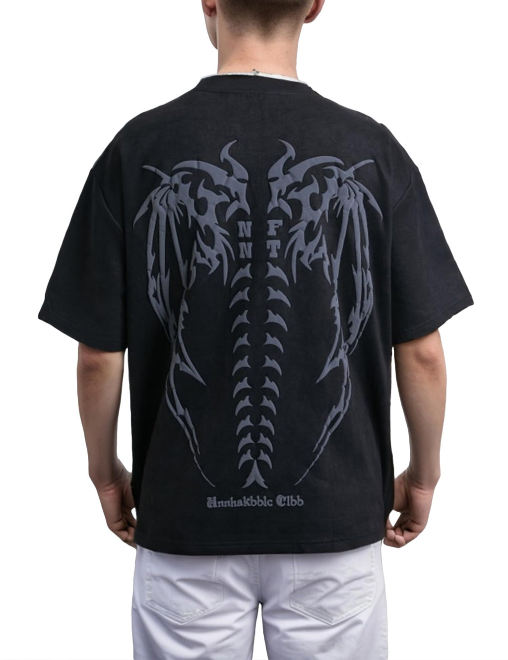 EMMIOL Mens Y2k Baggy Shirts Graphic Tees Oversized Crew Neck Short Sleeve Streetwear Tshirts Summer Tops 2025
