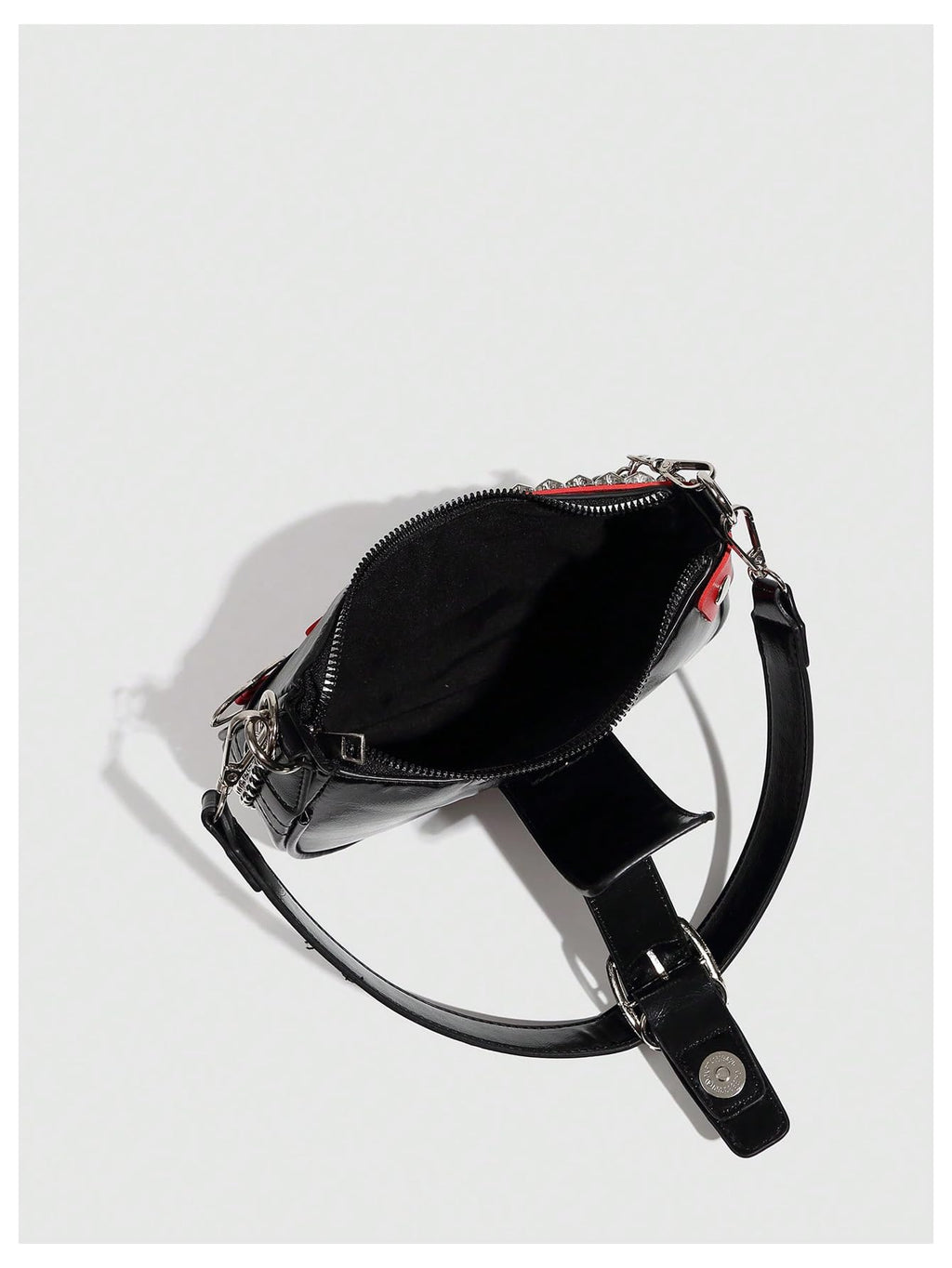 Verdusa Women's Y2k Star Embroidery Shoulder Bag Mini Chain Hobo Handbag Purses