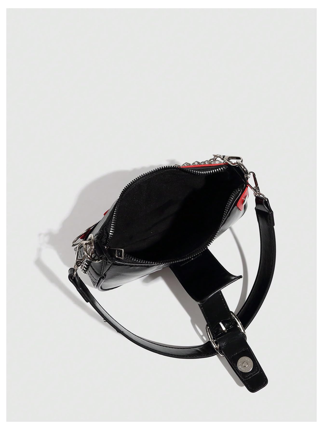 Verdusa Women's Y2k Star Embroidery Shoulder Bag Mini Chain Hobo Handbag Purses