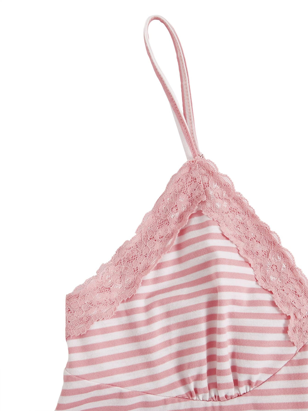 SOLY HUX Womens Y2K Lace Cami Sleeveless Striped Spaghetti Strap Camisole Gothic Babydoll Tops