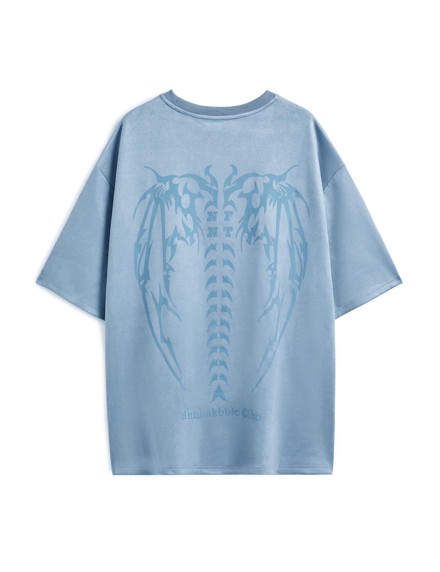 EMMIOL Mens Y2k Baggy Shirts Graphic Tees Oversized Crew Neck Short Sleeve Streetwear Tshirts Summer Tops 2025