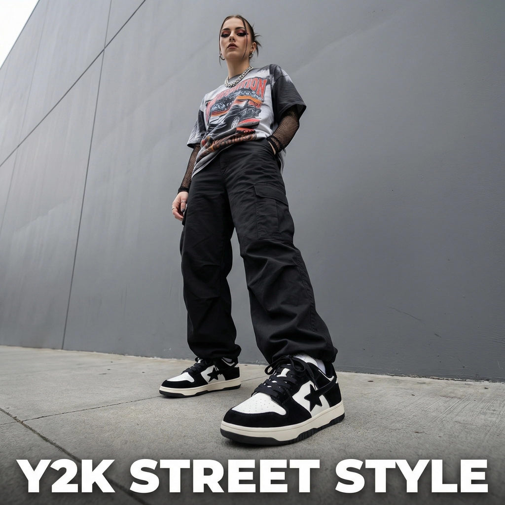 Canvas Y2K Vintage Star Pattern Lace Up Sneakers Lightweight Fashion Non Slip Casual Shoes for Teens Outdoor School Streetwear Best Friend Look Pink Outfit