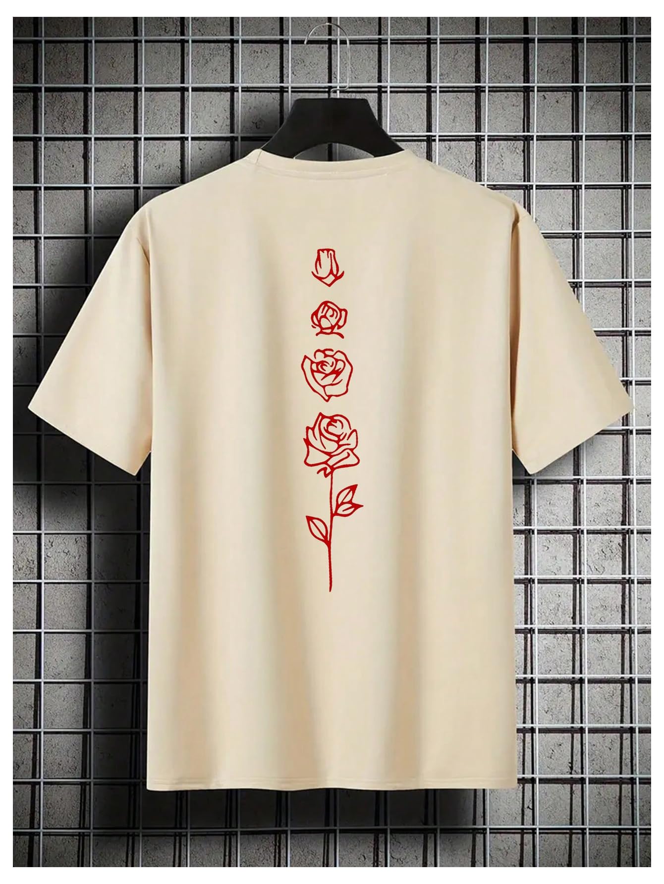 Men's 4 Piece Y2K Graphic Tees Short Sleeve Casual Crew Neck Summer Cool T-Shirts Top