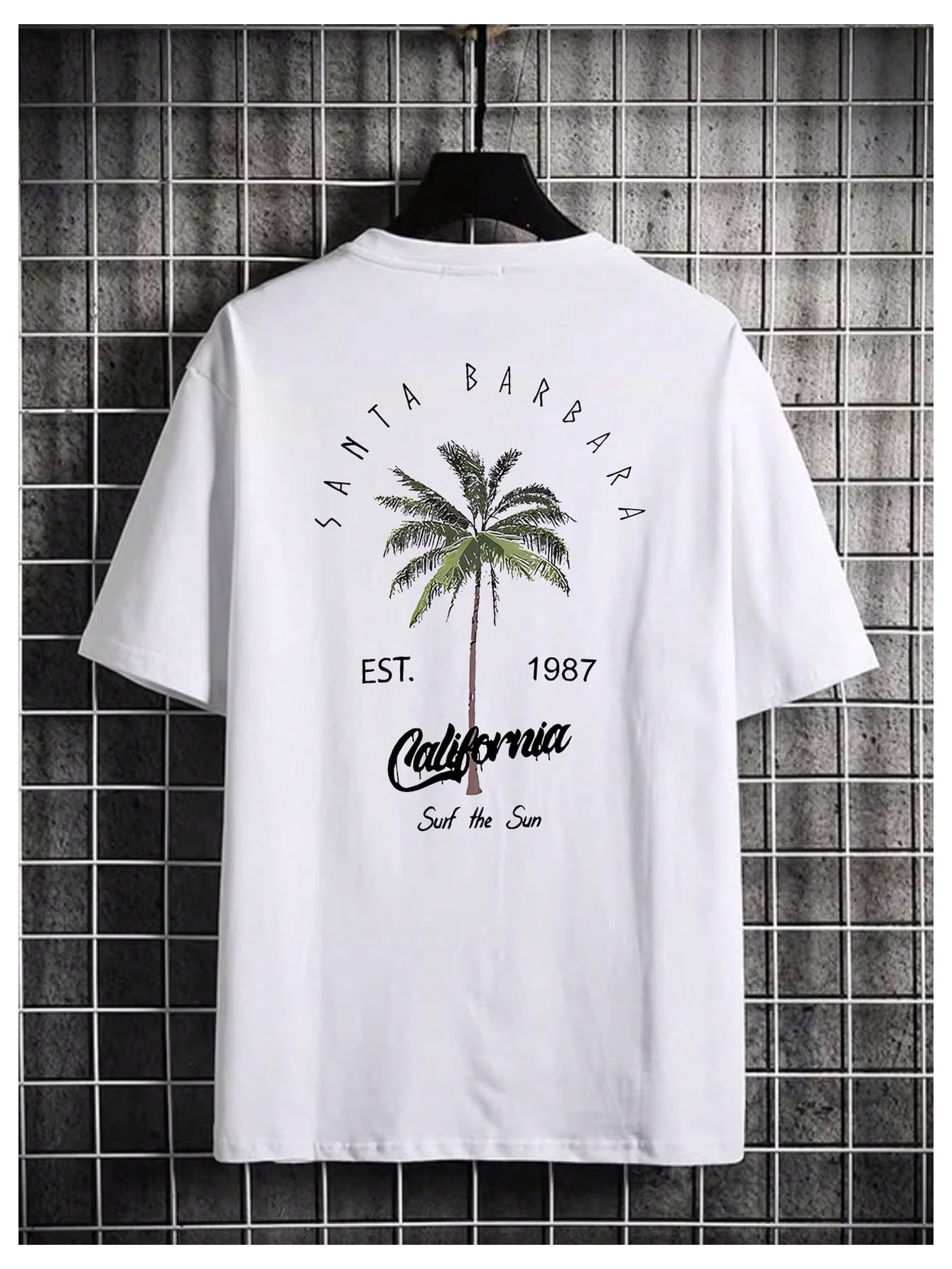 Men's 4 Piece Y2K Graphic Tees Short Sleeve Casual Crew Neck Summer Cool T-Shirts Top