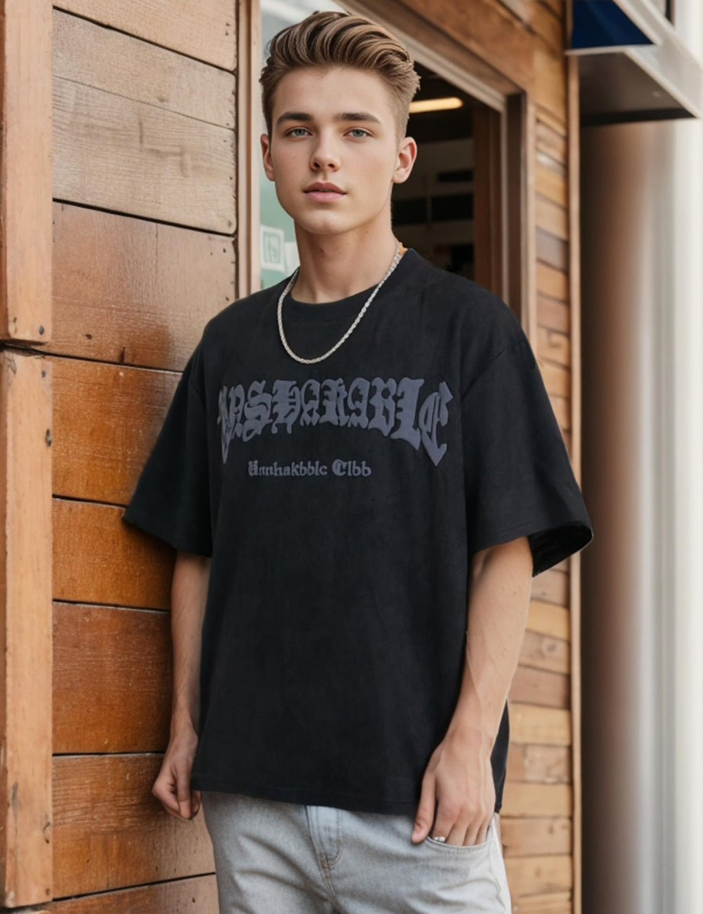 EMMIOL Mens Y2k Baggy Shirts Graphic Tees Oversized Crew Neck Short Sleeve Streetwear Tshirts Summer Tops 2025