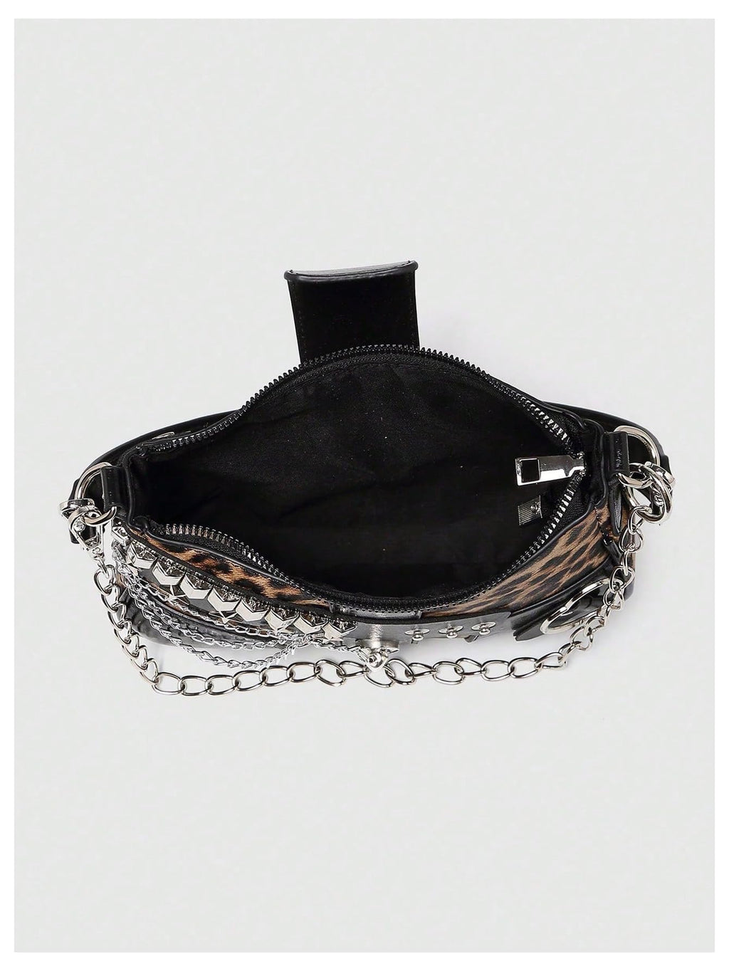 Verdusa Women's Y2k Star Embroidery Shoulder Bag Mini Chain Hobo Handbag Purses