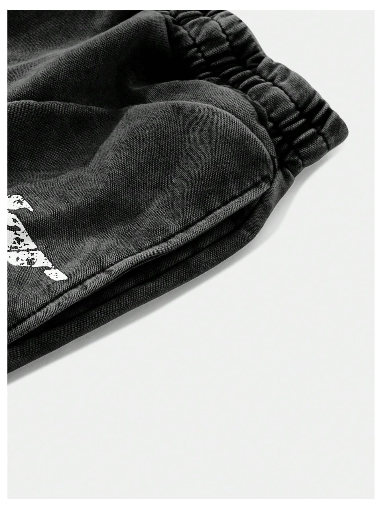 SOLY HUX Men's Y2k Baggy Sweatpants Straight Leg Drawstring Elastic Waist Hip Hop Casual Pants Streetwear