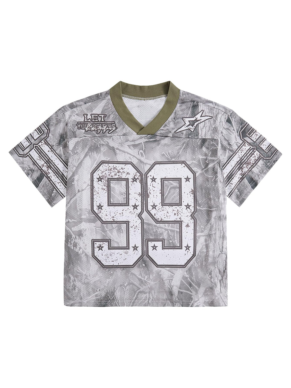 SOLY HUX Mens Jersey Y2k Baggy Shirts Graphic Tees Oversized V Neck Tshirts Summer Tops