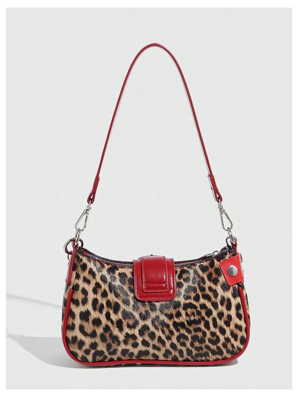 Verdusa Women's Y2k Star Embroidery Shoulder Bag Mini Chain Hobo Handbag Purses