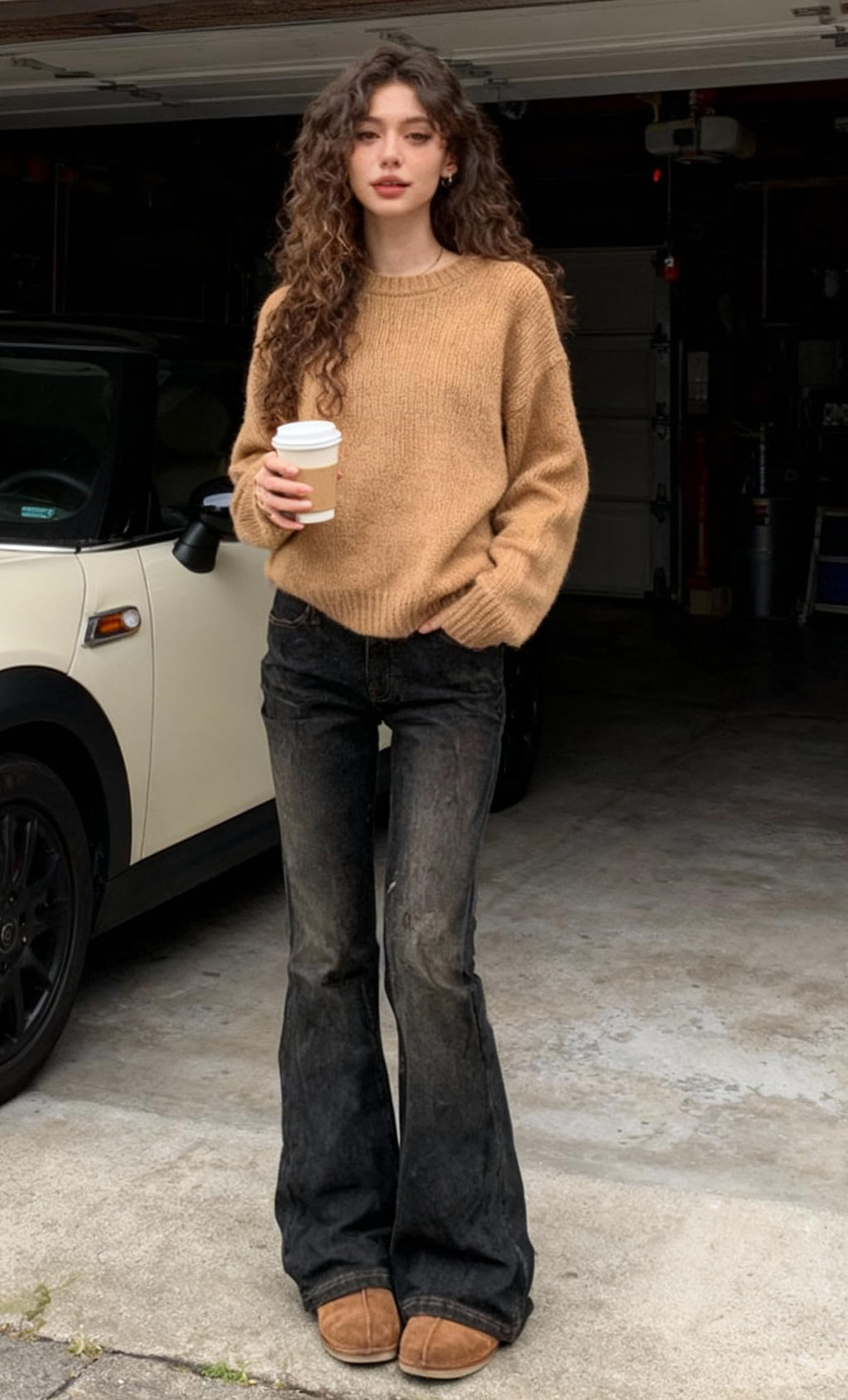 Women Bell Bottom Jeans Stretchy Flare Mid Rise Embroidery Vintage Denim Pants 90s Outfits Y2k Clothes