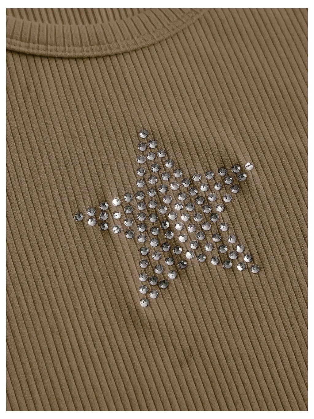 SOLY HUX Women's Tank Tops Y2K Sleeveless Ribbed Star Crop Tank Top Summer Going Out Tops