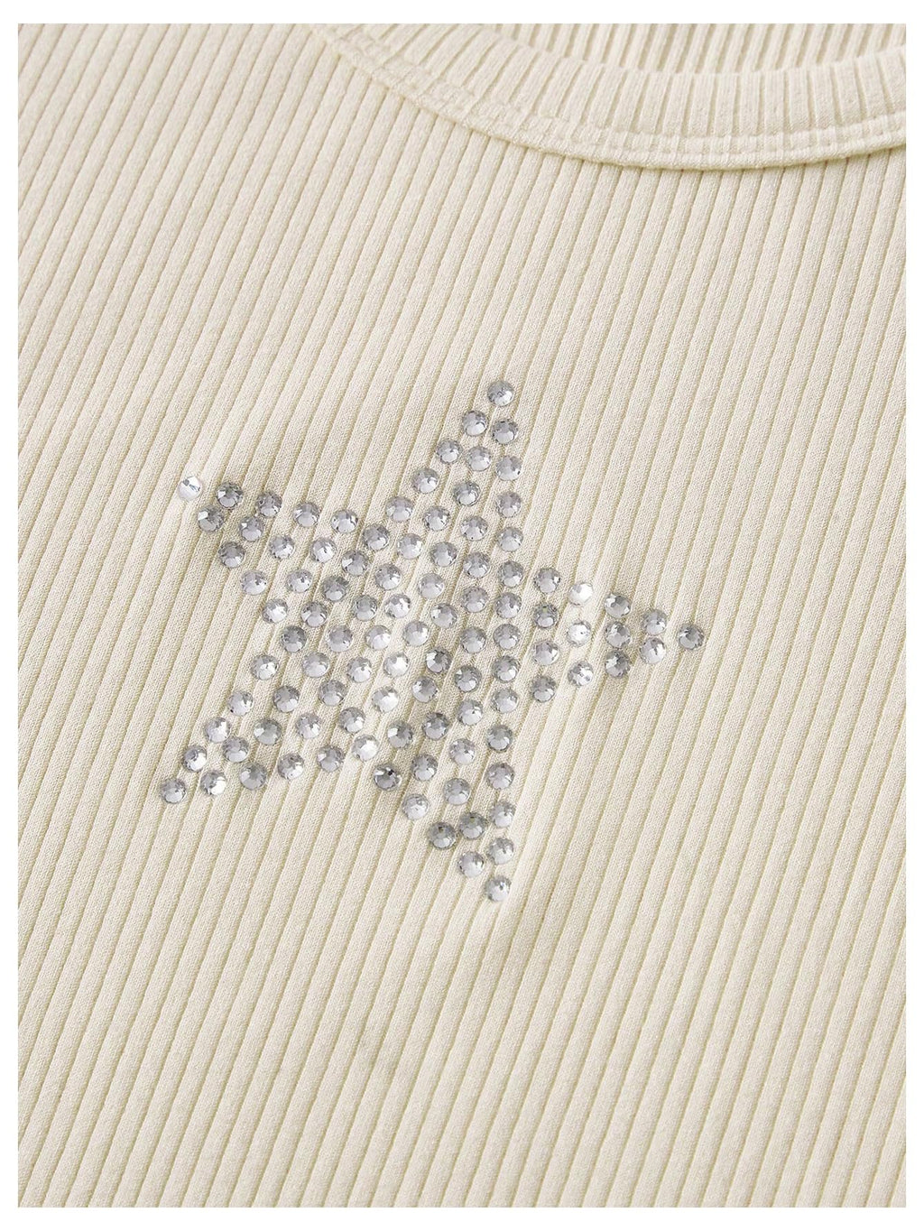 SOLY HUX Women's Tank Tops Y2K Sleeveless Ribbed Star Crop Tank Top Summer Going Out Tops