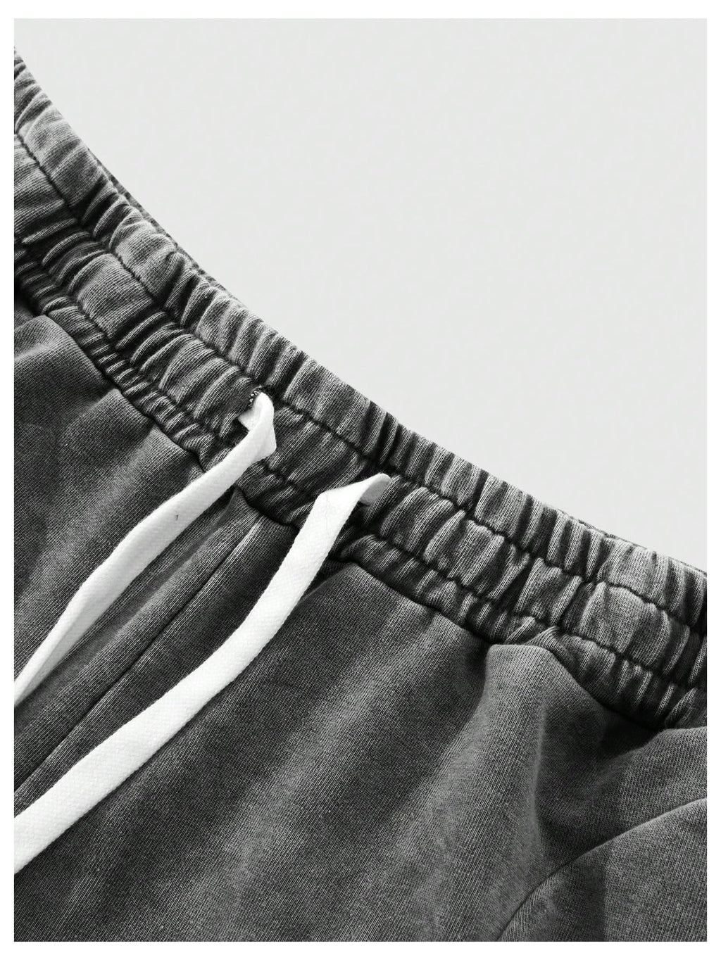 SOLY HUX Men's Y2k Baggy Sweatpants Straight Leg Drawstring Elastic Waist Hip Hop Casual Pants Streetwear
