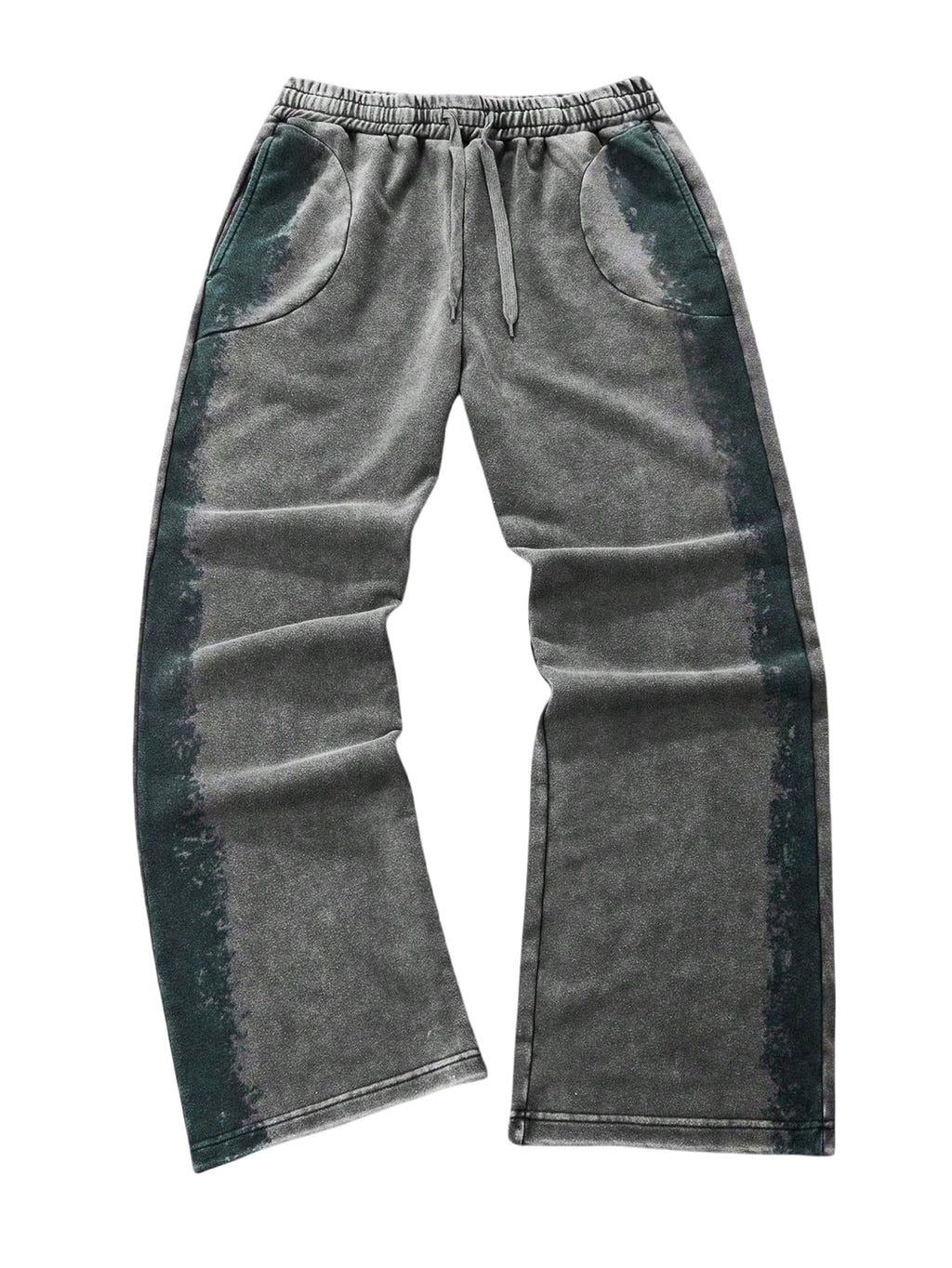 SOLY HUX Men's Y2k Baggy Sweatpants Straight Leg Drawstring Elastic Waist Hip Hop Casual Pants Streetwear