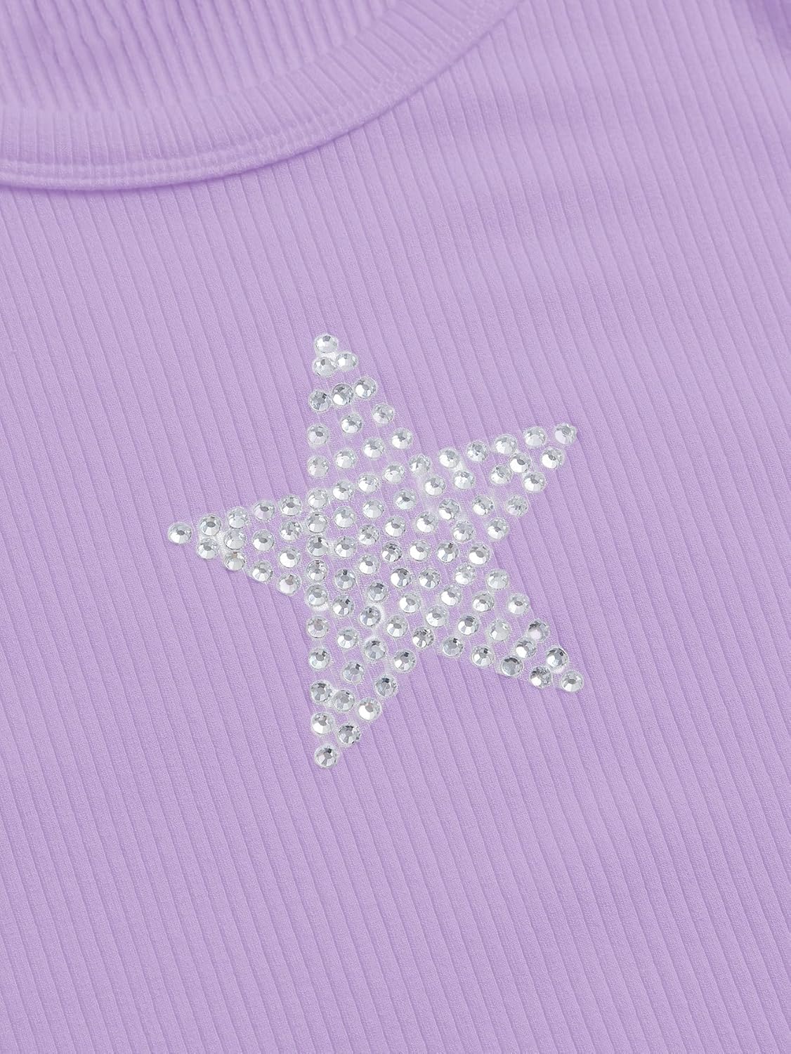 SOLY HUX Women's Tank Tops Y2K Sleeveless Ribbed Star Crop Tank Top Summer Going Out Tops