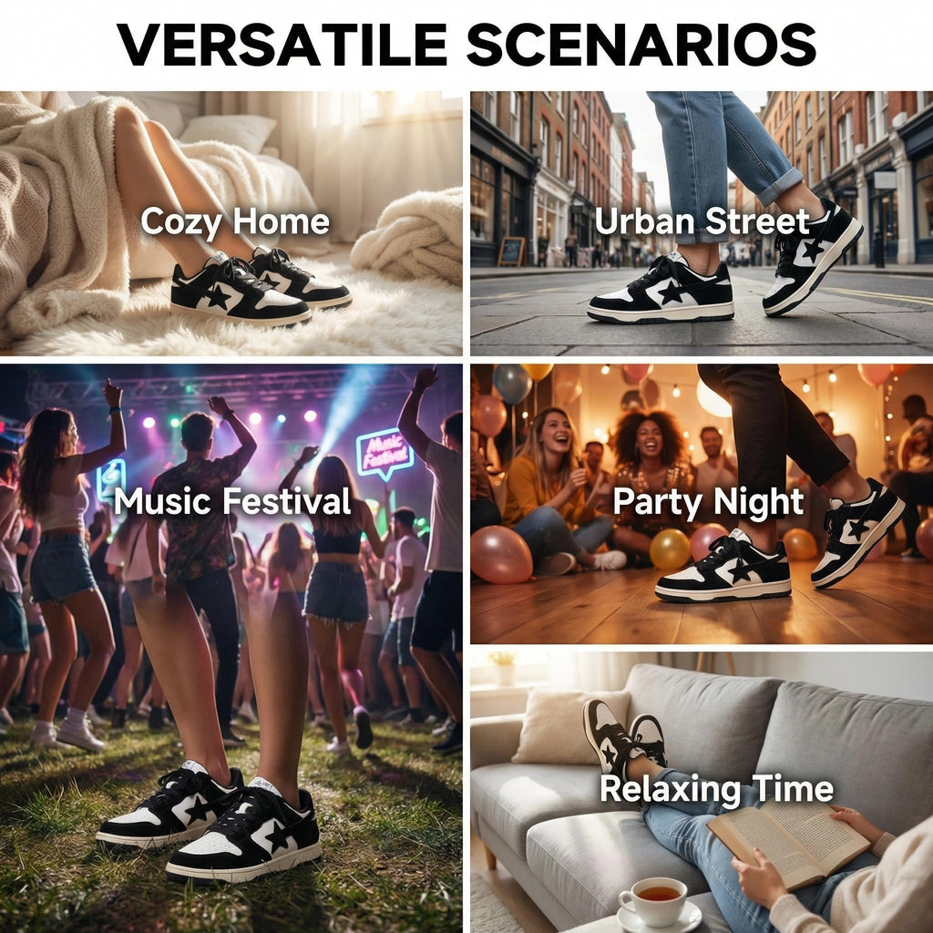 Canvas Y2K Vintage Star Pattern Lace Up Sneakers Lightweight Fashion Non Slip Casual Shoes for Teens Outdoor School Streetwear Best Friend Look Pink Outfit