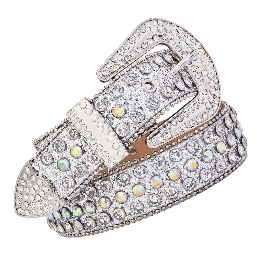 Studded Rhinestone Belts For Men Women Luxury BB Belt Y2K Bling Design Leather Shiny Diamond Christmas Gifts Belt