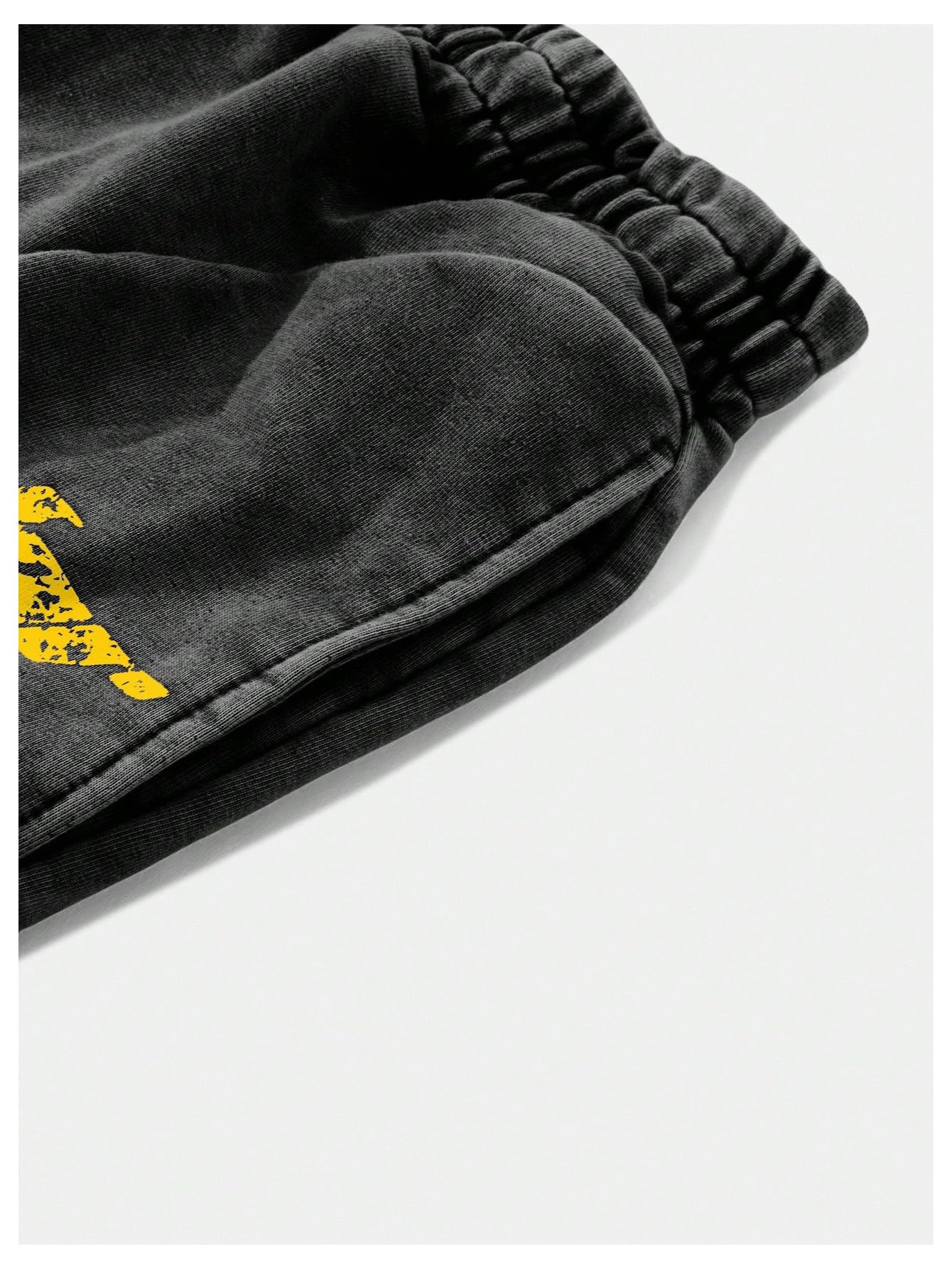 SOLY HUX Men's Y2k Baggy Sweatpants Straight Leg Drawstring Elastic Waist Hip Hop Casual Pants Streetwear